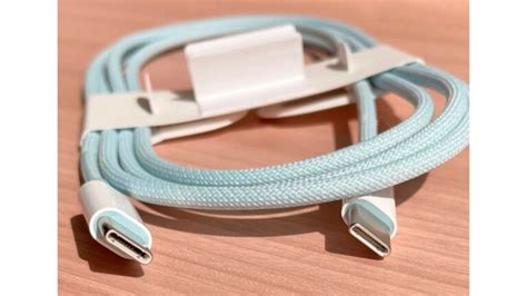 iPhone 15's braided charging cable could grow from 1 to 1.5 meters