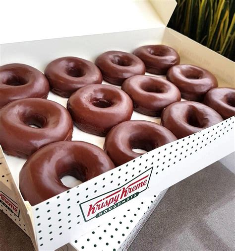 Krispy Kreme Chocolate Glazed Doughnuts BOGO Dozen for $5!