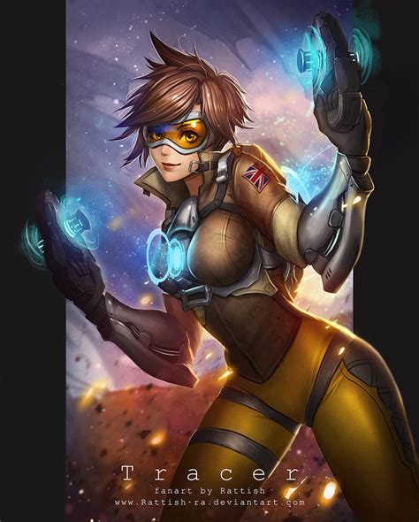 Tracer Overwatch Fanart by Rattish-ra on DeviantArt