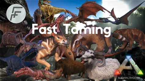 ARK: Survival Evolved Fast Taming Dinos - YouTube