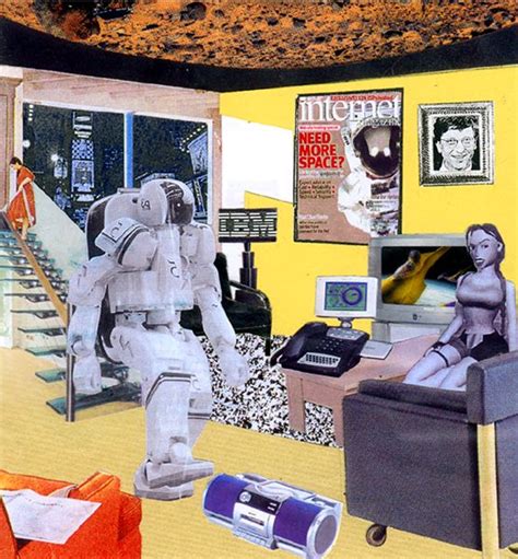 Updated Richard Hamilton collage (Dovetail Court 2000) | Pop art collage, Richard hamilton pop ...