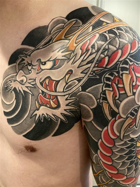 Share more than 55 traditional japanese dragon tattoo latest - in ...