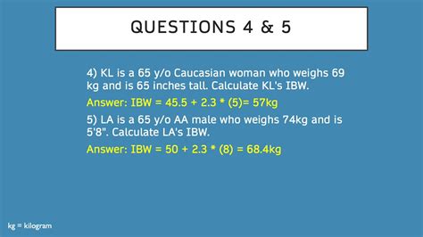 Calculating IBW & AdjBW Tutorial - YouTube