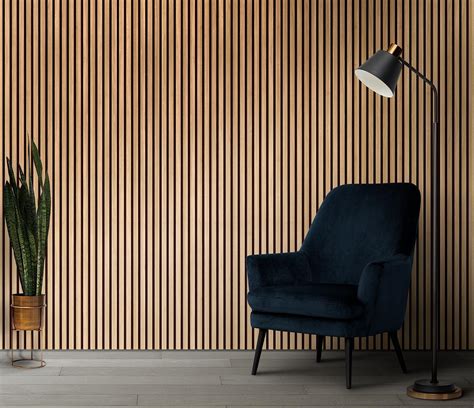 Buy Slat Wall Panelling - Wood Panels for Walls - Contemporary 3D Wall ...