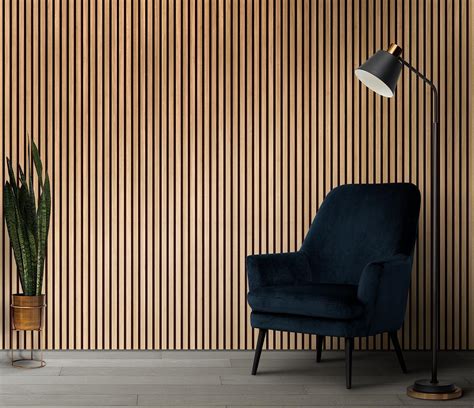 Buy Slat Wall Panelling - Wood Panels for Walls - Contemporary 3D Wall ...