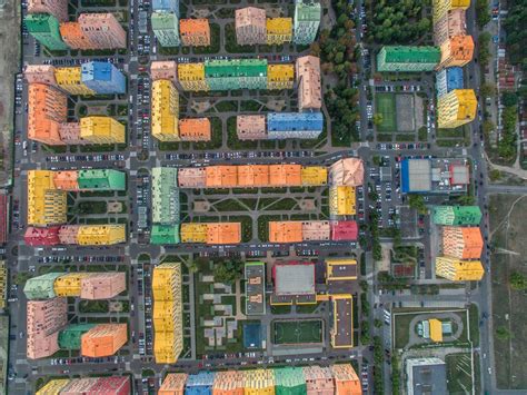 Aerial of Comfort Town in Kiev - Creative Commons Bilder