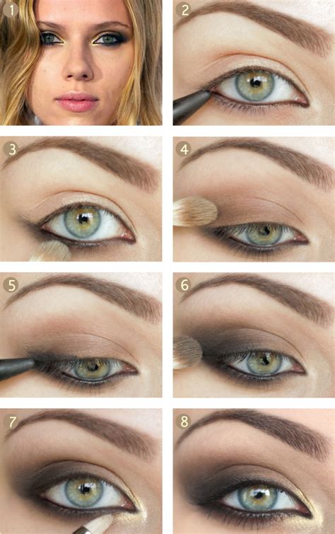 Get the Look: Scarlett Johansson | Day makeup, Blue eye makeup, Eye makeup tutorial