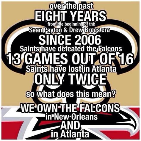 Saints vs Falcons WhoDat!!! | New orleans saints football, Nfl saints, Saints football