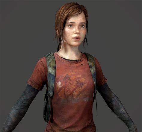 The Last of Us Ellie (Updated) by luxox18 on DeviantArt | The last of us, Artist blog, Zbrush