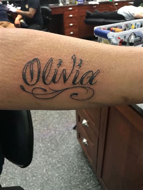 OLIVIA cursive name tattoo | Name tattoos, Tattoo name fonts, Cursive ...