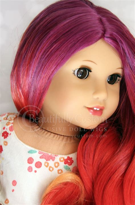 Deluxe Paradise Wig – Sunset (Size 11) Ag Dolls, Girl Dolls, American Girl Doll House, Doll Wigs ...