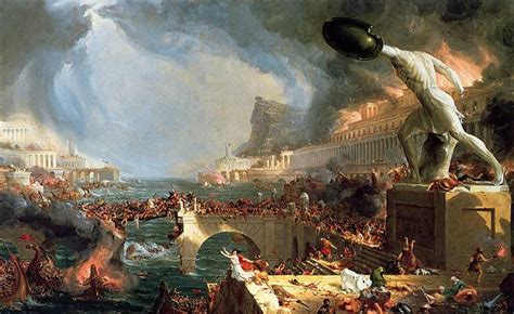 The Course of Empire: Destruction, 1836 - Thomas Cole - WikiArt.org