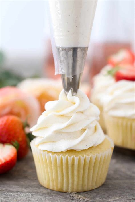 Strawberry Rosé Cupcakes - Beyond Frosting