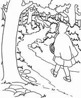 Red Riding Hood Coloring Pages At GetColoringscom  Free Printable sketch template