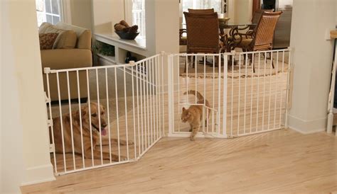 Walk Through Pet Gate With Cat Door | Pets Animals US