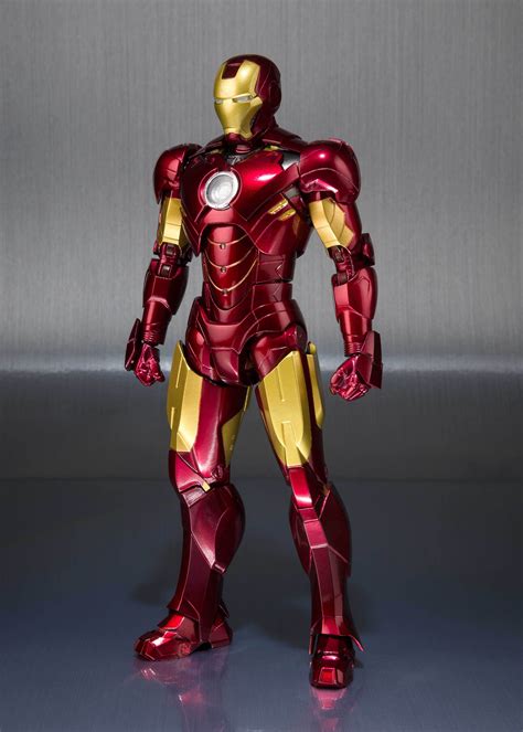 S.H. Figuarts Iron Man Mark IV 4 Hall of Armor Set Action Figure - Walmart.com - Walmart.com