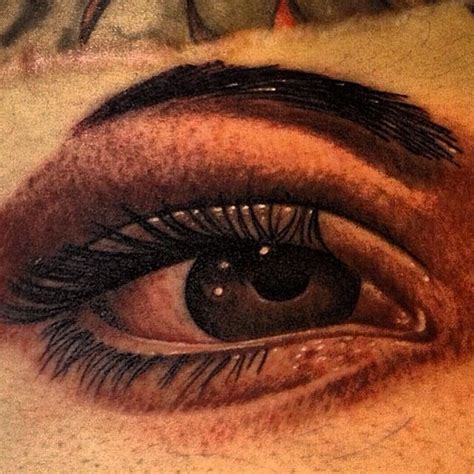 Eye tattoo realistic. | Eye tattoo, Tattoos, Cool tattoos