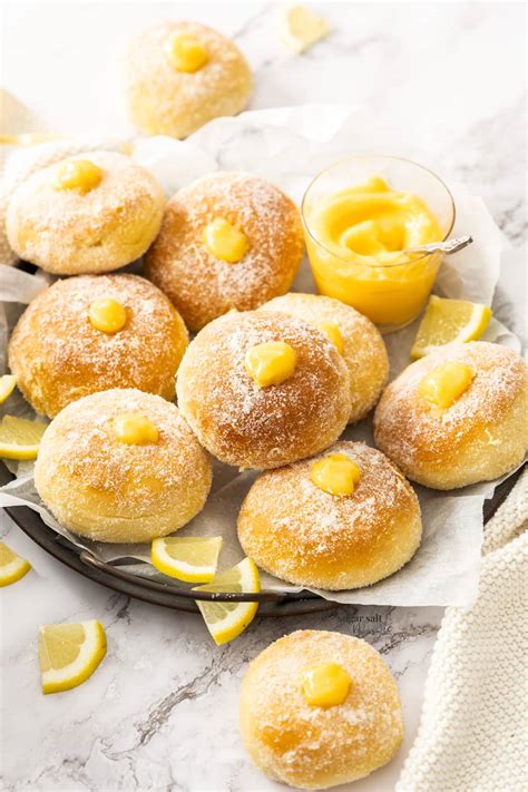 Lemon Donuts - Sugar Salt Magic