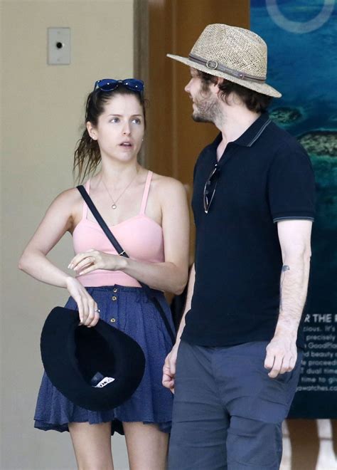 ANNA KENDRICK and Ben Richardson Out Shopping in Hawaii 07/19/2015 ...