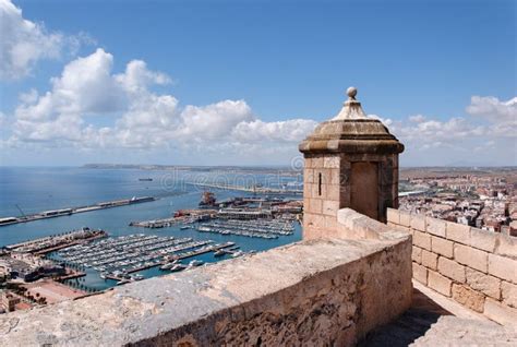 Alicante from the Castle stock photo. Image of photograph - 21235126