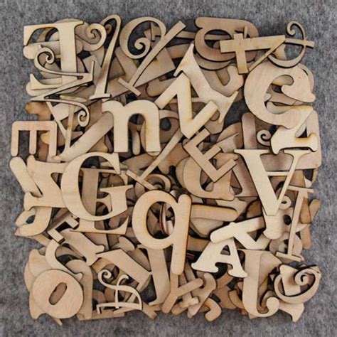 Over 75 Small Wooden Letters Craft Shape 3mm Plywood 2-5cm - Etsy UK