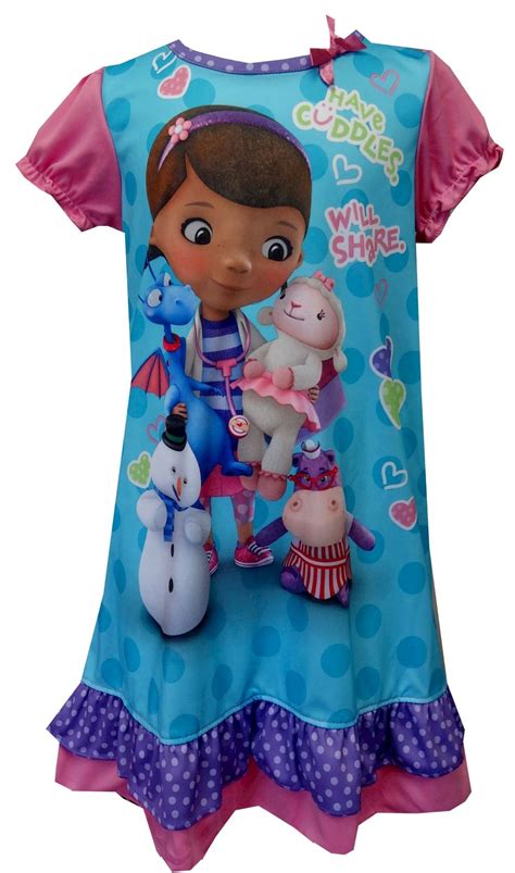 Disney Doc McStuffins Have Cuddles Will Share Toddler Nightgown The ...