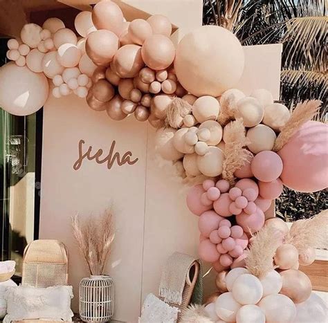 Amazon.com: Woaipati Balloon Arch Garland Kit,Blush Nude Apricot Party ...