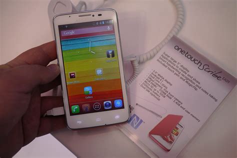 MWC Barcelona 2013 - Alcatel One Touch Scribe Easy | Flickr