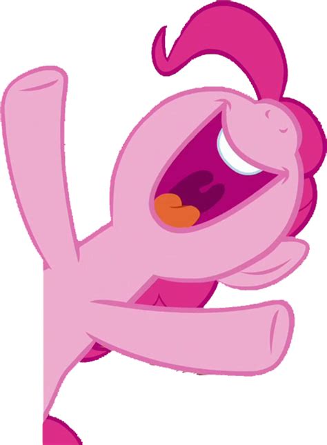 Pinkie Pie screaming happily vector by HomerSimpson1983 on DeviantArt