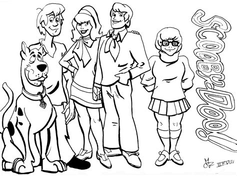 Scooby Doo Birthday Coloring Pages at GetColorings.com | Free printable colorings pages to print ...