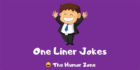 Funny One Liner Jokes! | The Humor Zone