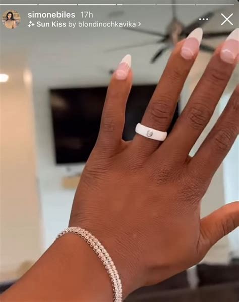 Simone Biles Posts Engagement Ring Protection Hack - PureWow