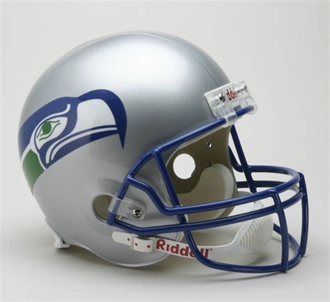 New! Seattle Seahawks 1983-2001 Throwback Riddell Deluxe Replica Helmet #SeattleSeahawks ...