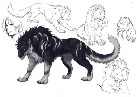 Beast by koutanagamori on DeviantArt | Mythical creatures art, Creature drawings, Fantasy ...