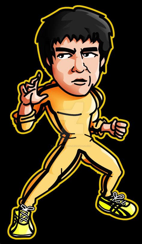 Chibi Bruce Lee by dakartoonista on DeviantArt