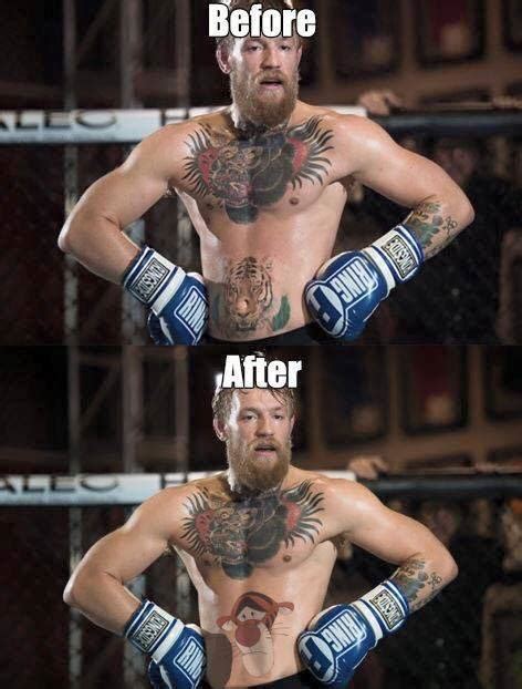 Conor McGregor Before and After UFC 196 MMA Photo