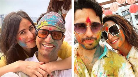 Holi 2023: From Sidharth-Kiara To Vicky-Katrina, Here's How Bollywood Celebrated Festival Of Colours