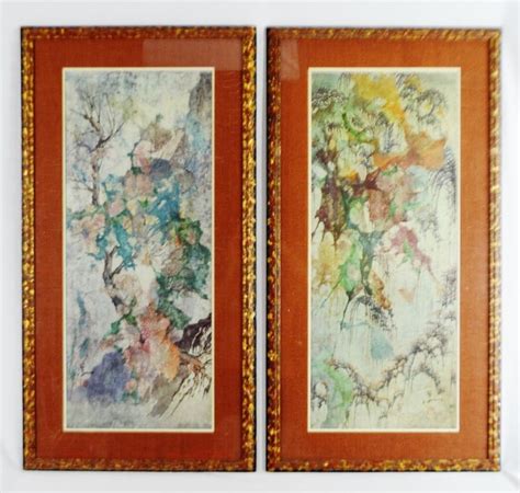 Pair of Large Asian Prints Beautifully Framed and Matted | Asian art, Prints, Asian print