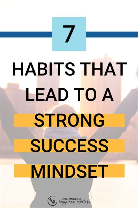 7 Entrepreneur Mindset Habits for Success | Success mindset, Success mindset quotes ...