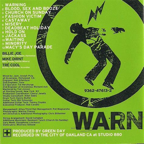 CD - Green Day ‎– Warning: - Colecionadores Discos - vários títulos em ...