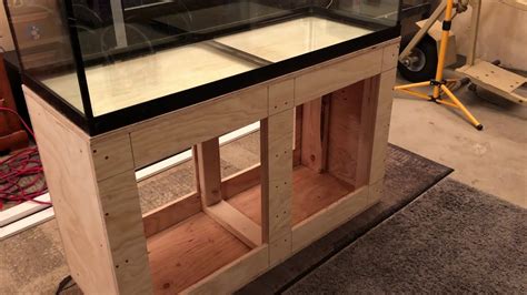 How to build a 75 gallon aquarium stand - kobo building