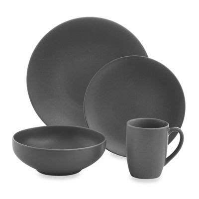 Gibson Home Paradiso 16-Piece Round Dinnerware Set in Grey | Bed Bath & Beyond | Gibson home ...