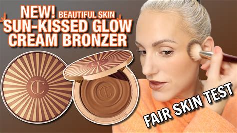 CHARLOTTE TILBURY SUN KISSED GLOW CREAM BRONZER | fair skin | over 40 ...