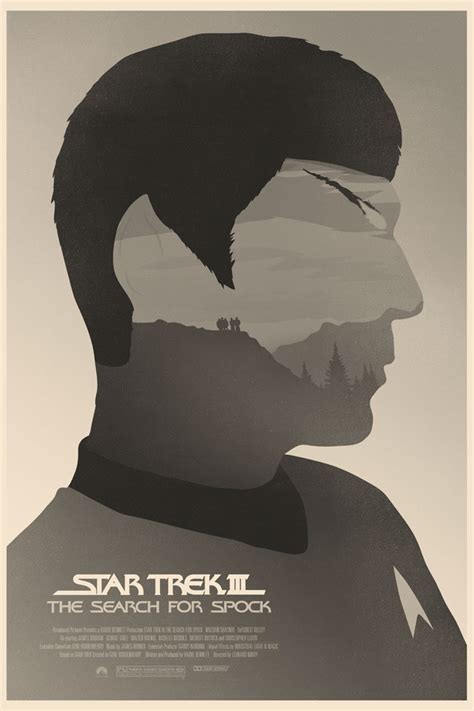 Star Trek III Movie Poster - excites - the Portfolio of Simon C. Page