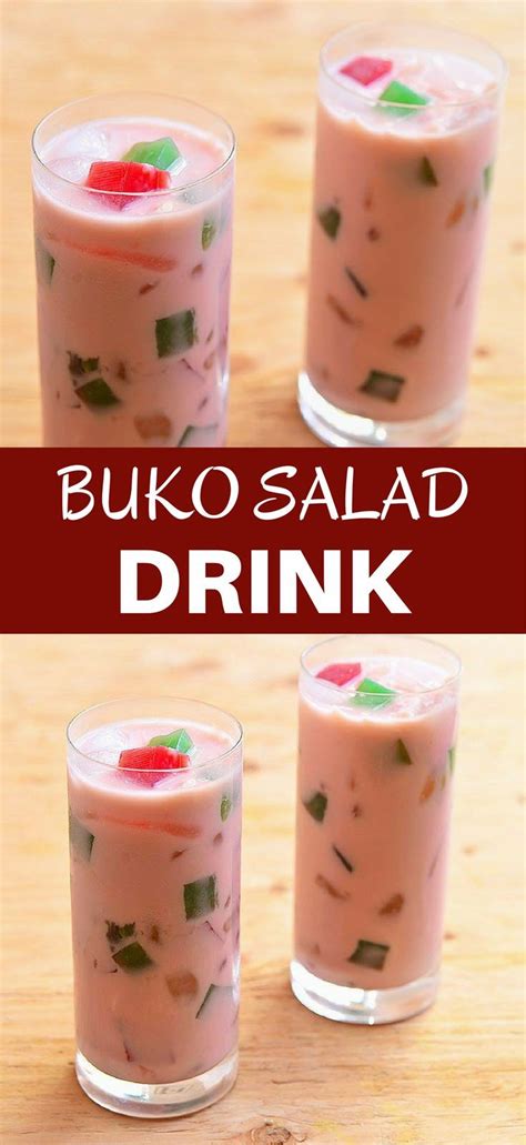 Buko Salad Drink | Recipe | Buko salad, Yummy drinks, Food