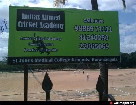 Saint John's Medical College Grounds - Bengaluru | cricket field, sports ground