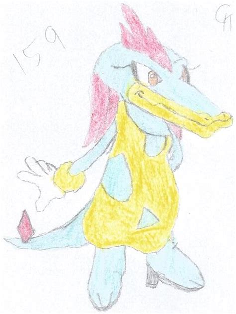 159-Croconaw by confusedkangaroo on DeviantArt