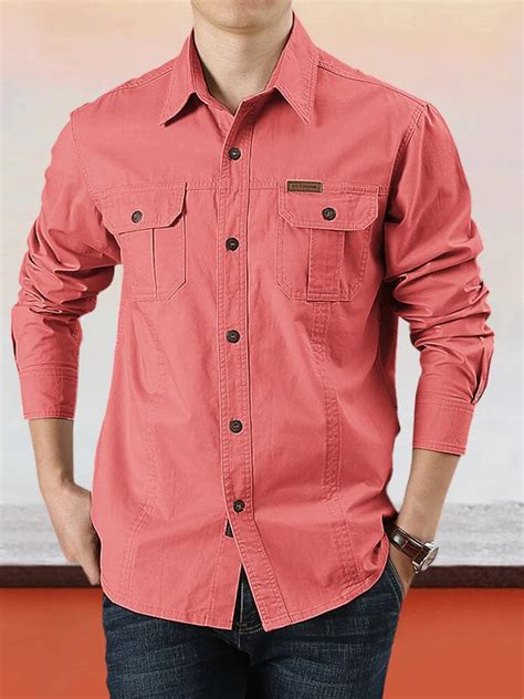 Premium Cotton Shirt - Regular Fit | Ideal for Daily & Work – COOFANDY