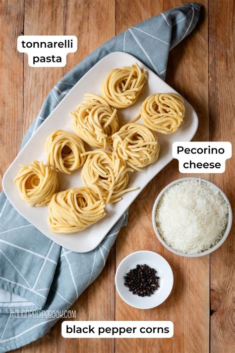 Tonnarelli Cacio e Pepe (Perfectly Creamy Every Time!) : Italian Recipe Book