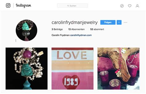 Now on Instagram – carolinfrydman